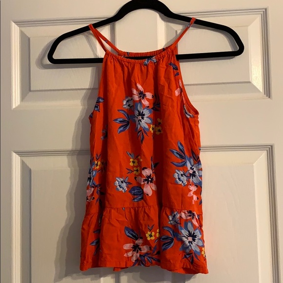 Old Navy Other - 🌞3/$20 Hawaiian Print Spaghetti Strap Top